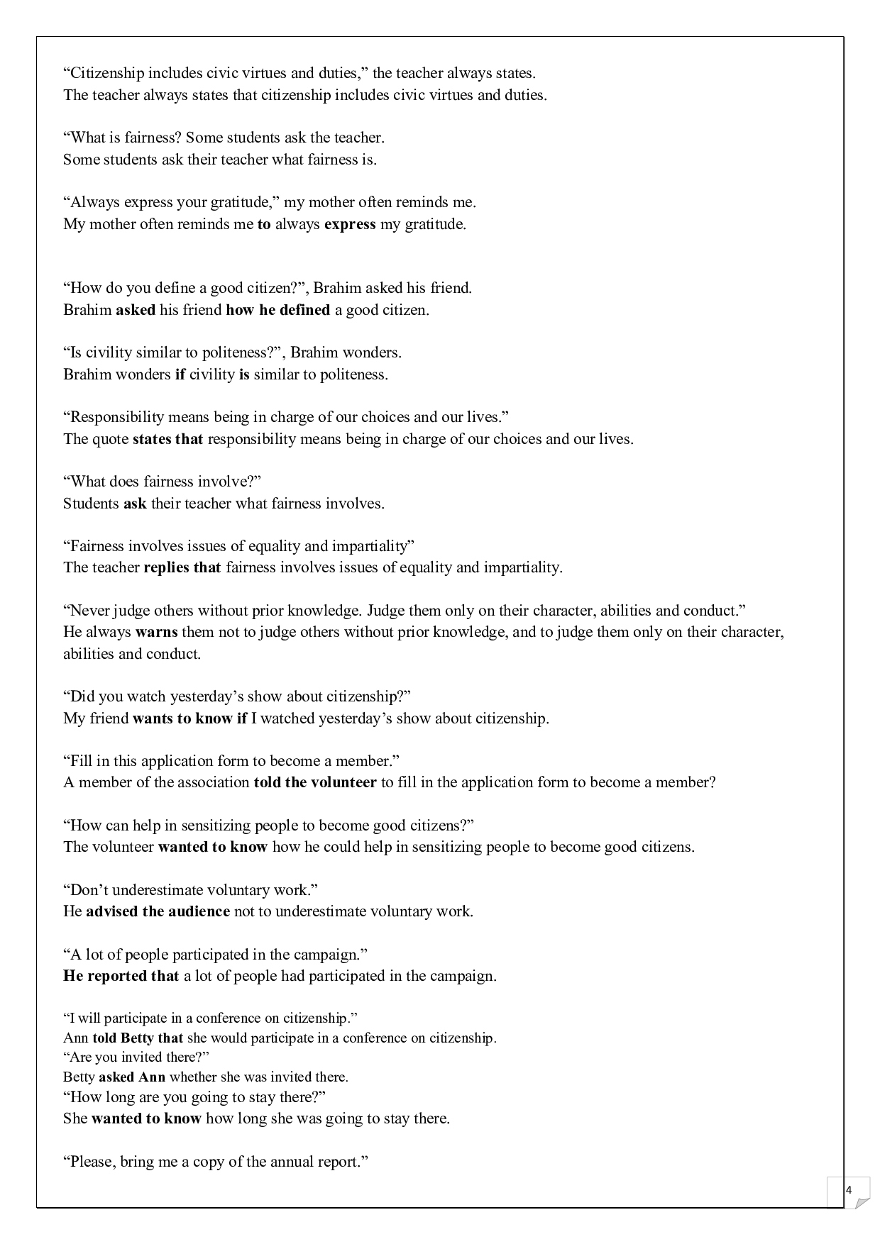 Unit 10 - Citizenship - Lesson - AlloSchool
