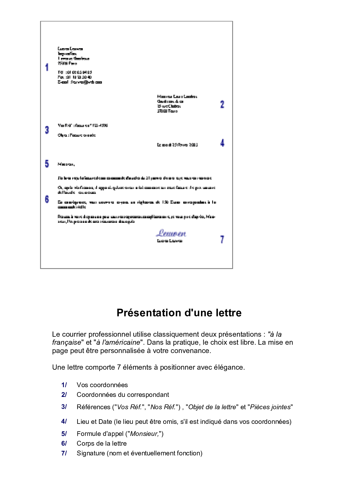 Modèles de lettre de réclamation - AlloSchool