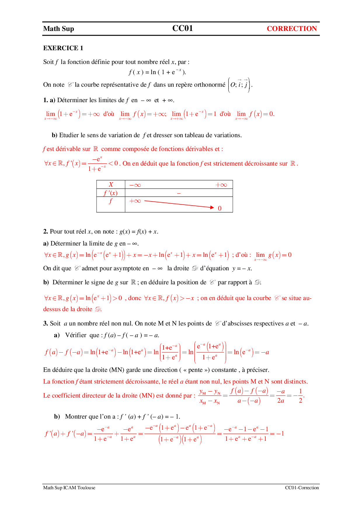 Contrôle Sur La Parure Avec Corrigé