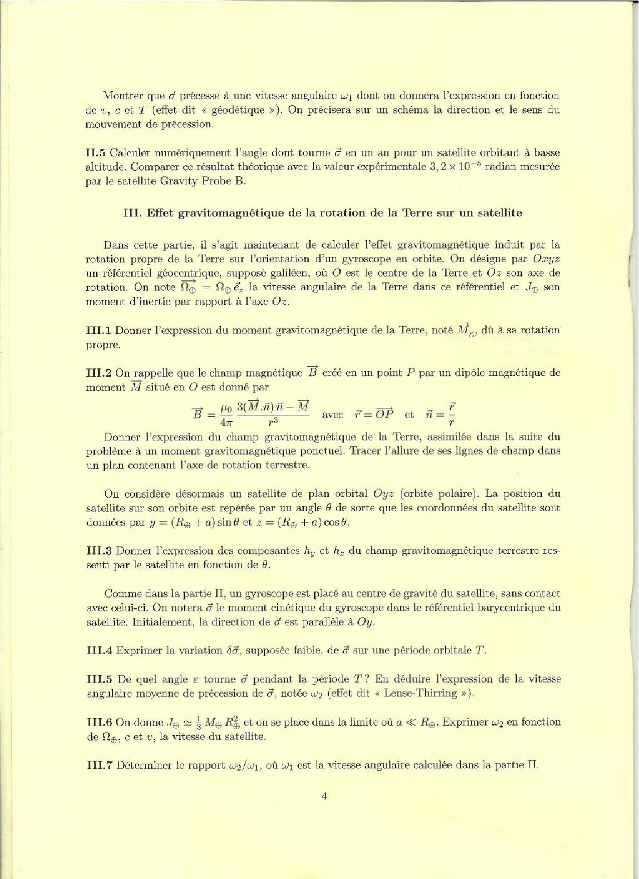X Ens Mp 12 Physique Epreuve Alloschool