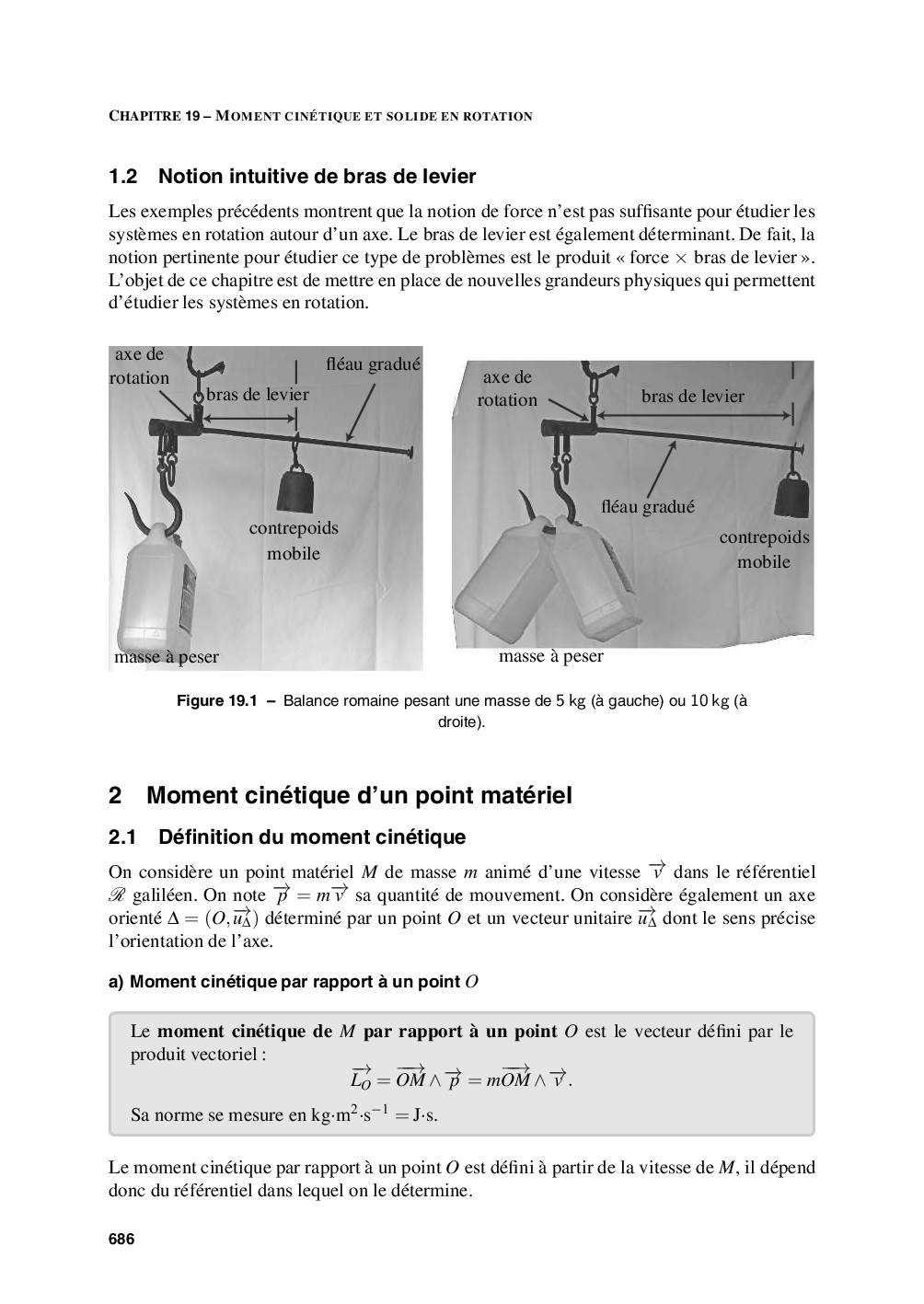 Moment cinétique et solide en rotation - AlloSchool