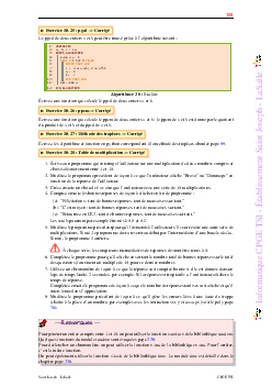 Exercices Python - AlloSchool