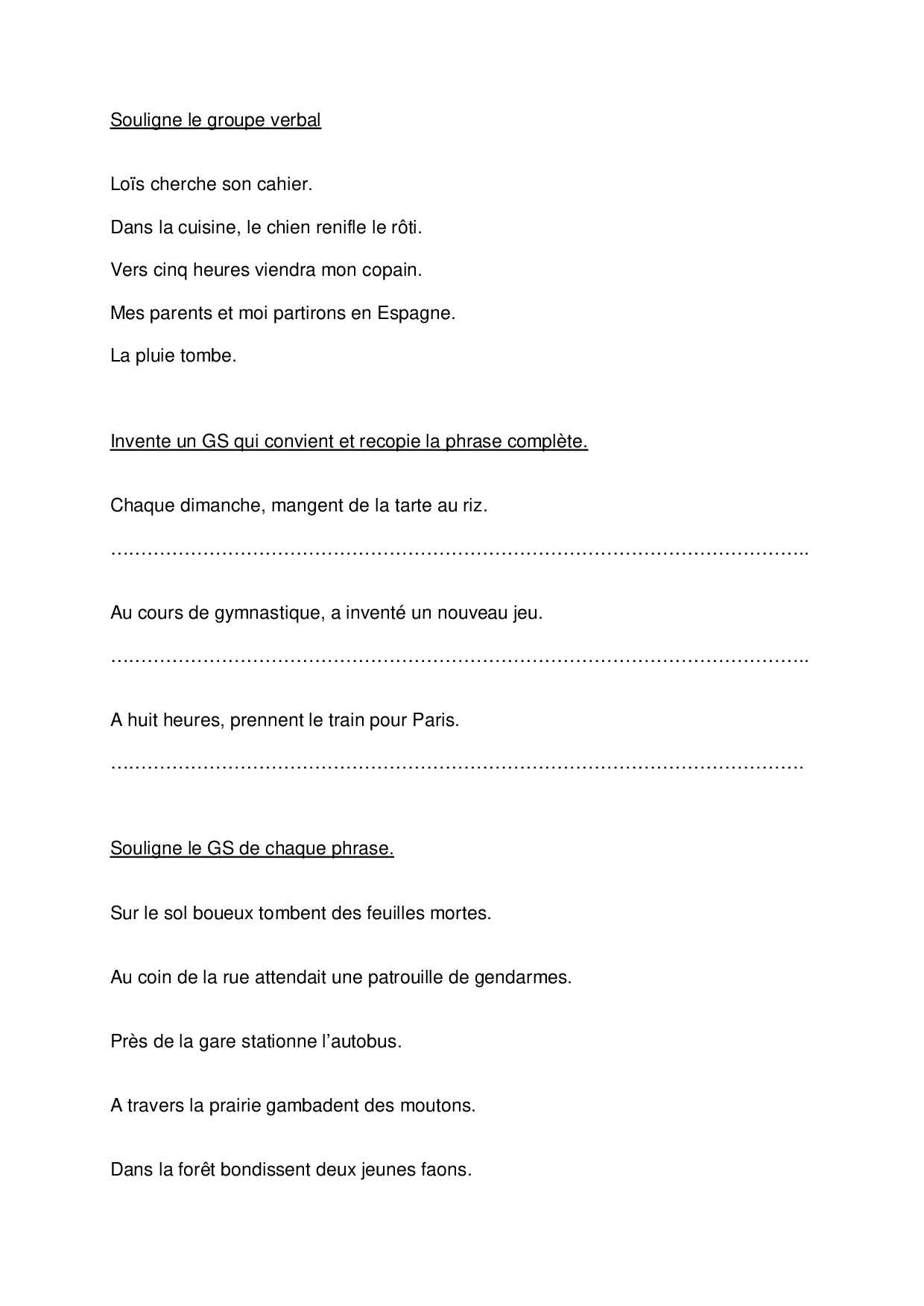 Le Groupe Sujet Et Le Groupe Verbal Exercices 2 AlloSchool research-paper-outline-example-paper-outline-research-paper-outline