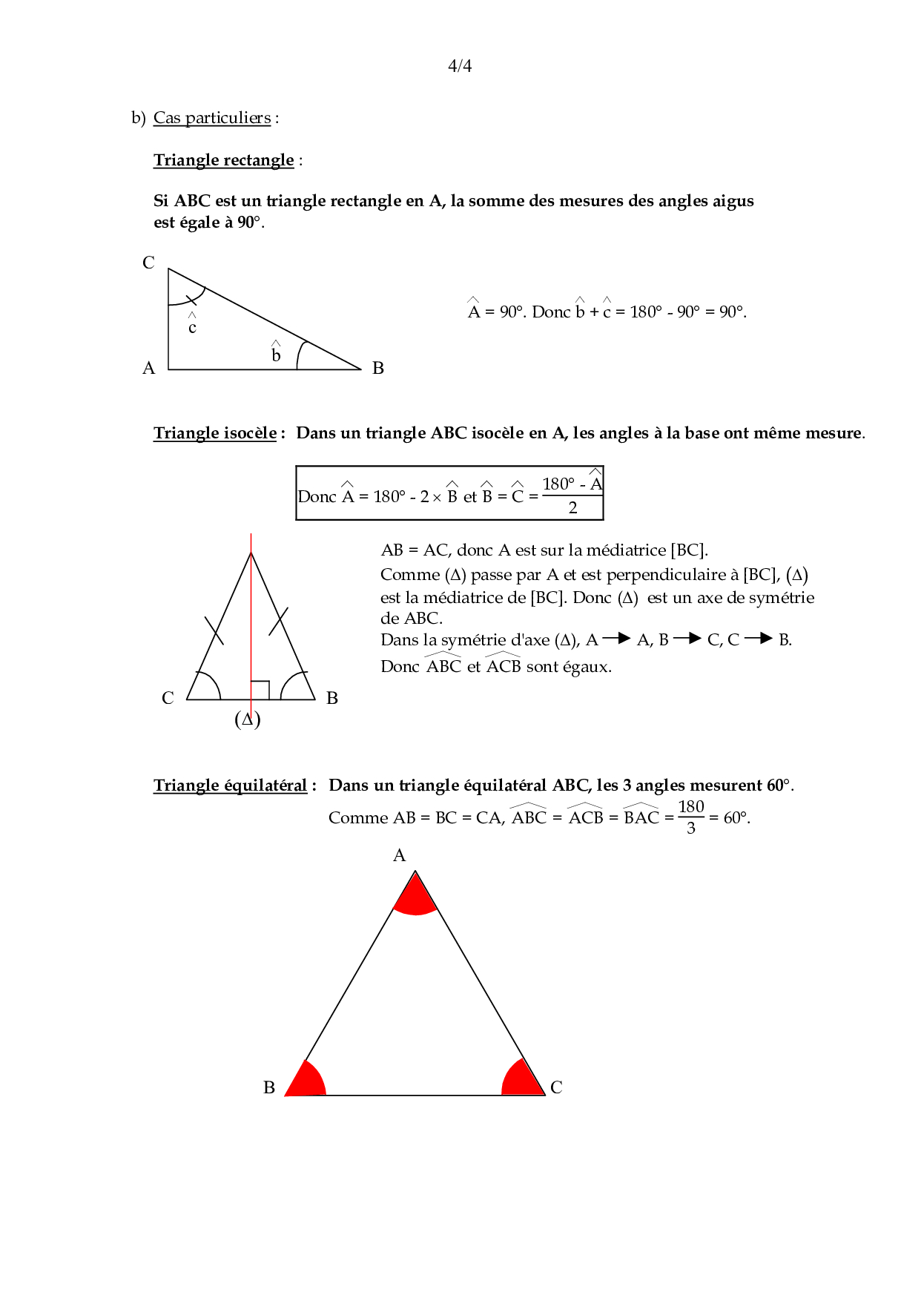  Les angles  Cours 2 FR AlloSchool