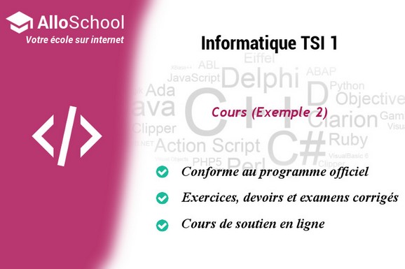 Algorithmique (Introduction) - AlloSchool
