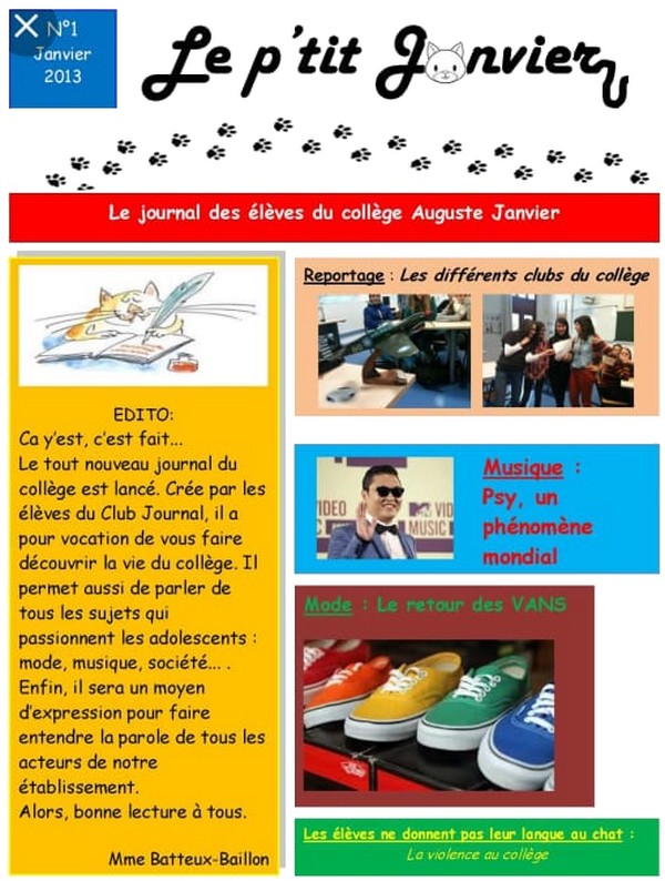  crit 3 2 Produire Une Affiche Pour Son Journal Scolaire AlloSchool